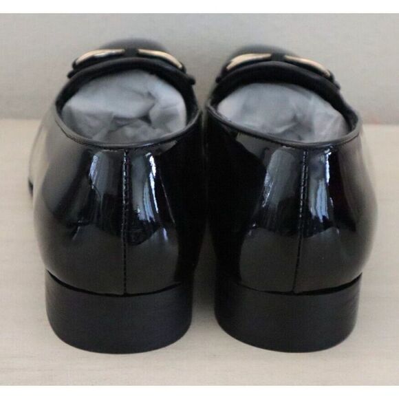 Moretti Black Label M31720 Men Sz 8 Black Patent Leather Dylan Dress Shoes - Picture 3 of 12